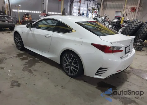 2017 Lexus Rc 350 z USA, uszkodzony, nr VIN JTHSE5BC6H5007286
